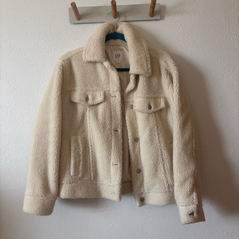Cream teddy women’s jacket